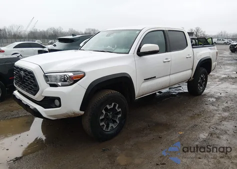 2022 Toyota Tacoma Trd Off Road из США, поврежденный, VIN 3TMCZ5AN5NM489882